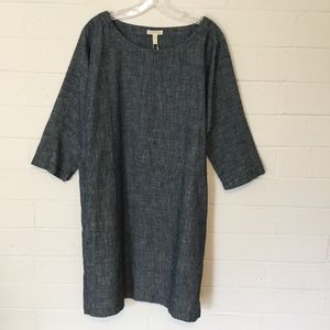Eileen Fisher Dress 3/4 Sleeve NWT S/P